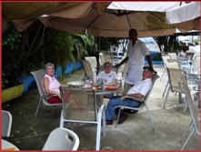 At Buzios Restaurant with friends